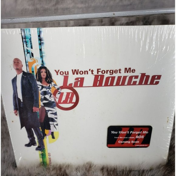 LA BOUCHE You‎ Won't Forget Me 2 Track Single CD NEW - Picture 1 of 5